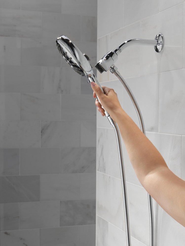 Delta Faucet Lumicoat Chrome Multi Function Hand Shower 