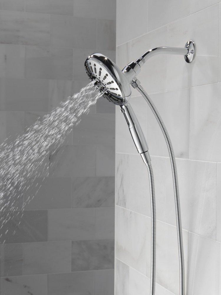 Delta Faucet Lumicoat Chrome Multi Function Hand Shower 