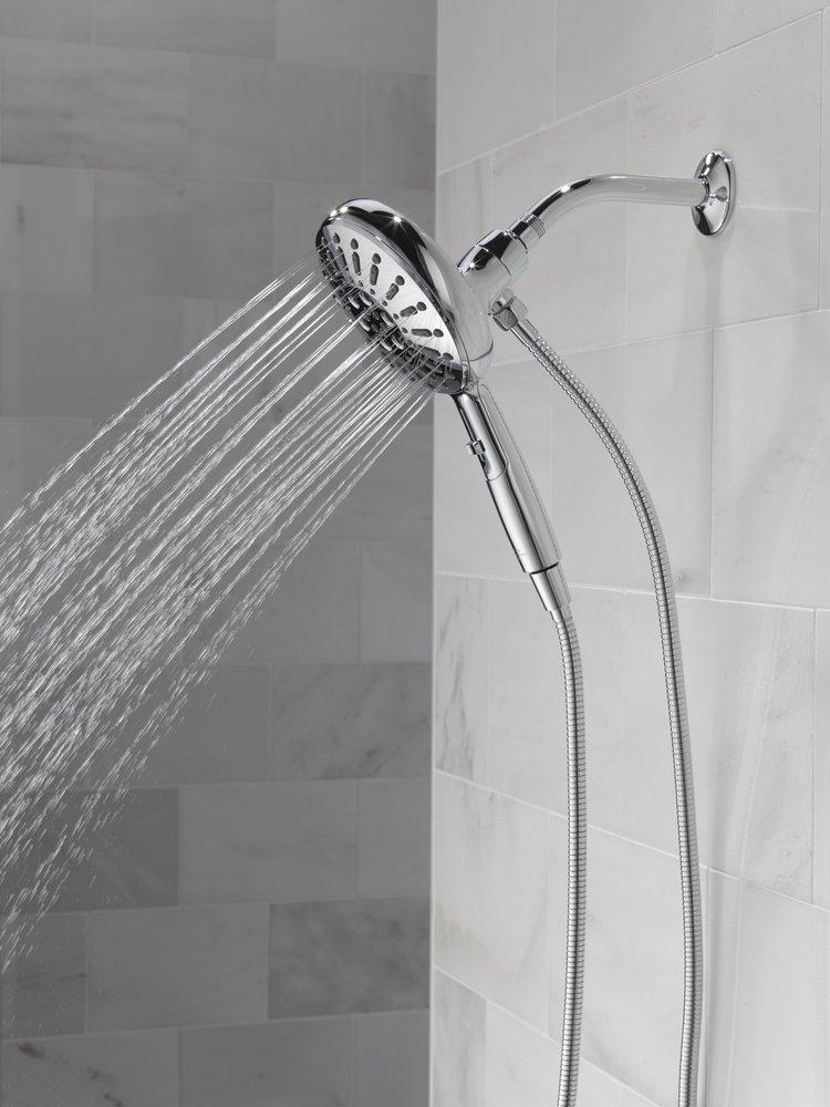 Delta Faucet Lumicoat Chrome Multi Function Hand Shower 