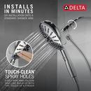 Delta Faucet Lumicoat Chrome Multi Function Hand Shower 