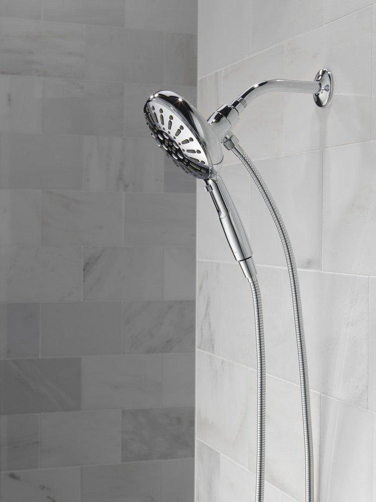 Delta Faucet Lumicoat Chrome Multi Function Hand Shower 