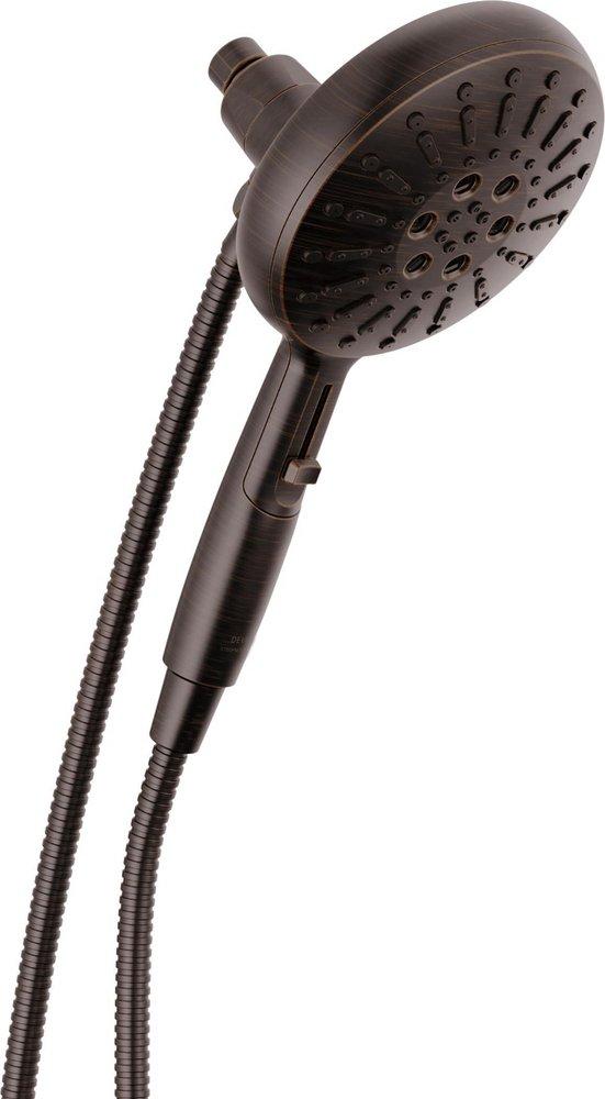 DELTA UNIVERSAL SHOWERING COMPONENTS: 7-SETTING SUREDOCK MAGNETIC HAND SHOWER 