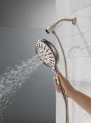 DELTA UNIVERSAL SHOWERING COMPONENTS: 7-SETTING SUREDOCK MAGNETIC HAND SHOWER 