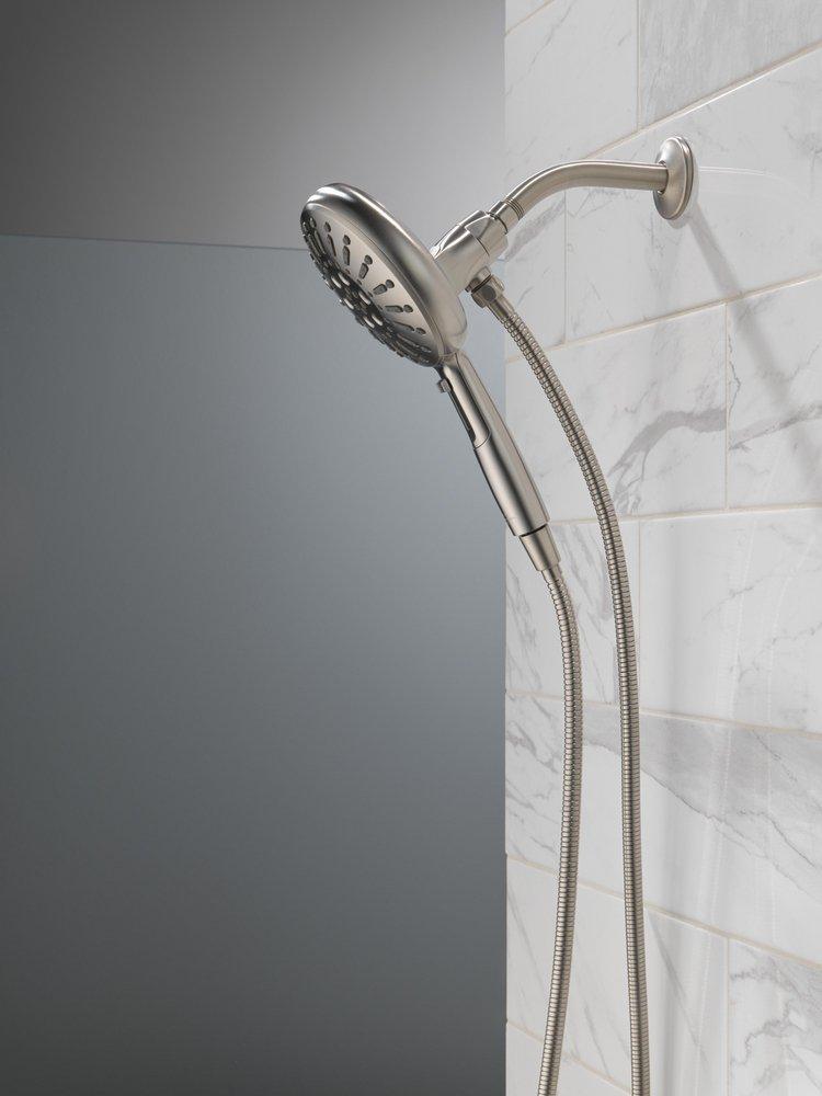 Delta Faucet Lumicoat Stainless Multi Function Hand Shower 