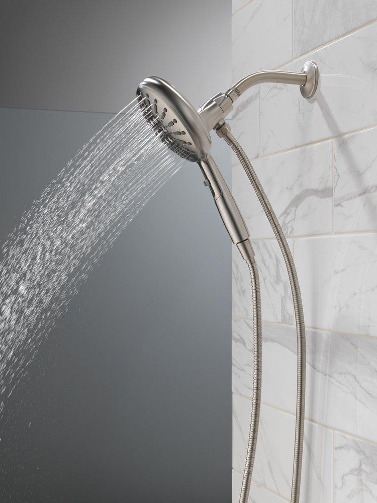 Delta Faucet Lumicoat Stainless Multi Function Hand Shower 