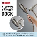 Delta Faucet Lumicoat Stainless Multi Function Hand Shower 
