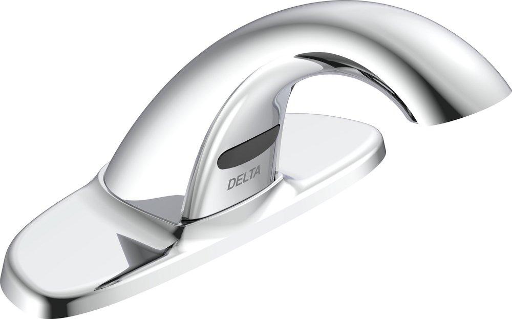 COMMERCIAL HDF: BATTERY ELECTRONIC LAV FAUCET VR 0.5 GPM L/GRID STRAINER 