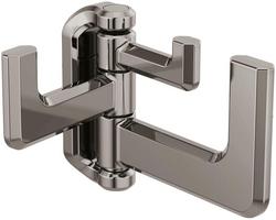 3-Hook Robe Hook in Brilliance&reg; Black Onyx