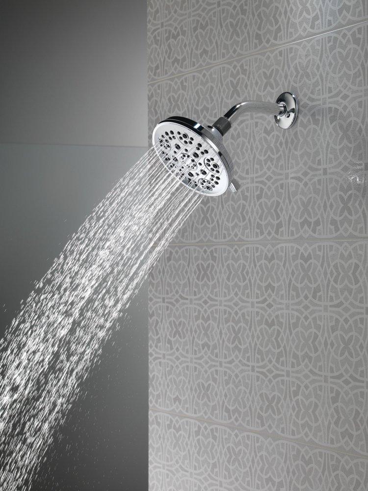 DELTA UNIVERSAL SHOWERING COMPONENTS: 5-SETTING SHOWER HEAD 