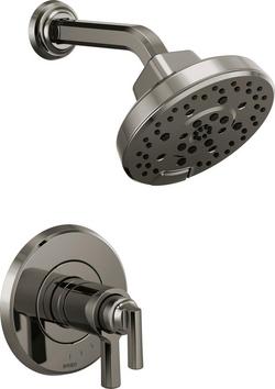 Two Handle Multi Function Shower Faucet in Brilliance® Black Onyx (Trim Only)