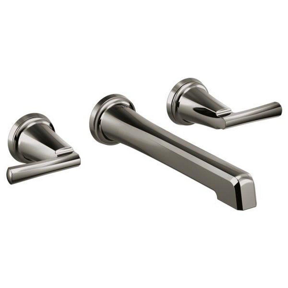 BRIZO LEVOIR: TWO-HANDLE WALL MOUNT LAVATORY FAUCET - LESS HANDLES 1.5 GPM 