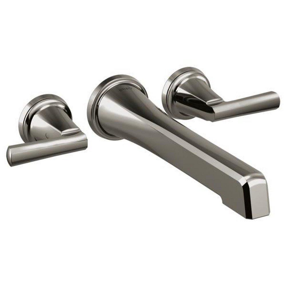 BRIZO LEVOIR: TWO-HANDLE WALL MOUNT TUB FILLER - LESS HANDLES 