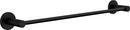 18 in. Towel Bar in Matte Black