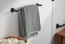 18 in. Towel Bar in Matte Black 
