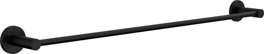 24 in. Towel Bar in Matte Black 