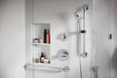 Two Handle Multi Function Shower System in Chrome 