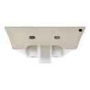 Wall Mount Porcelain Bathroom Sink in White 