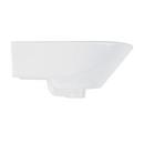 Wall Mount Porcelain Bathroom Sink in White 