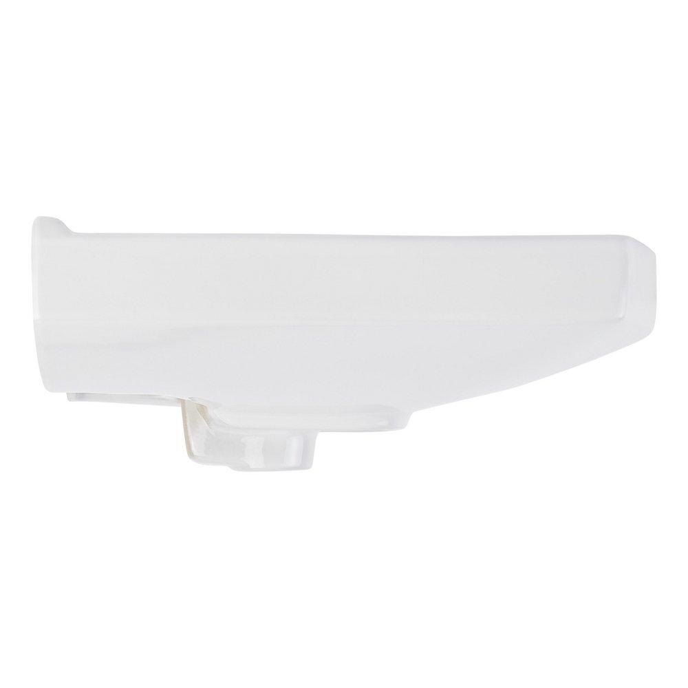 24-3/8 in. Wall Mount Specialty Porcelain Bathroom Sink in White 