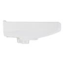 24-3/8 in. Wall Mount Specialty Porcelain Bathroom Sink in White 