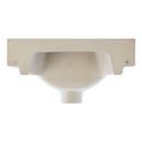 14-7/8 in. Wall Mount Square Porcelain Bathroom Sink in White 