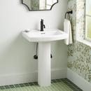 PENNFIELD PORCELAIN PEDESTAL SINK - SINGLE-HOLE 