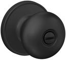 Stratus Privacy Door Knob Set in Matte Black 
