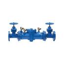 2 1/2 IN CAST IRON DOUBLE CHECK VALVE BACKFLOW PREVENTER ASSEMBLY NRS SHUTOFF  SINGLE TOP ENTRY ARMORTEK COATING PRESSURE-SENSING TEST COCKS 