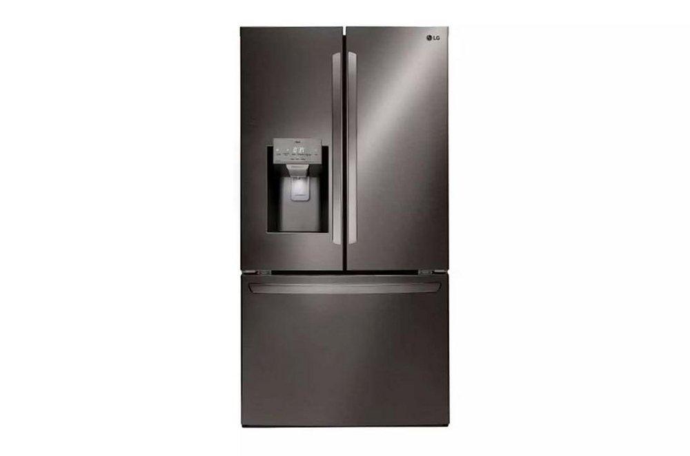28 CU.FT 3 DOOR FRENCH DOOR, STANDARD DEPTH, ICE AND WATER WITH SINGLE ICE, PRINTPROOF BSTS 