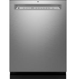 24 in. Front Control Dishwasher with Sanitize Cycle in Fingerprint Resistant Stainless Steel