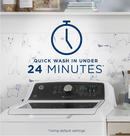 GE&reg; White 27 x 46 x 27 in. 10A 4.5 cu. ft. Top Load Washer 