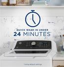 GE&reg; White 27 x 46 x 27 in. 10A 4.5 cu. ft. Top Load Washer 