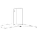 GE Profile&trade; Stainless Steel 35-7/8 in. Convertible Island Mount Range Hood 
