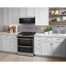 GE Profile&trade; Stainless Steel 1700W 1.2 cu. ft. Recirculating Over the Range Microwave 