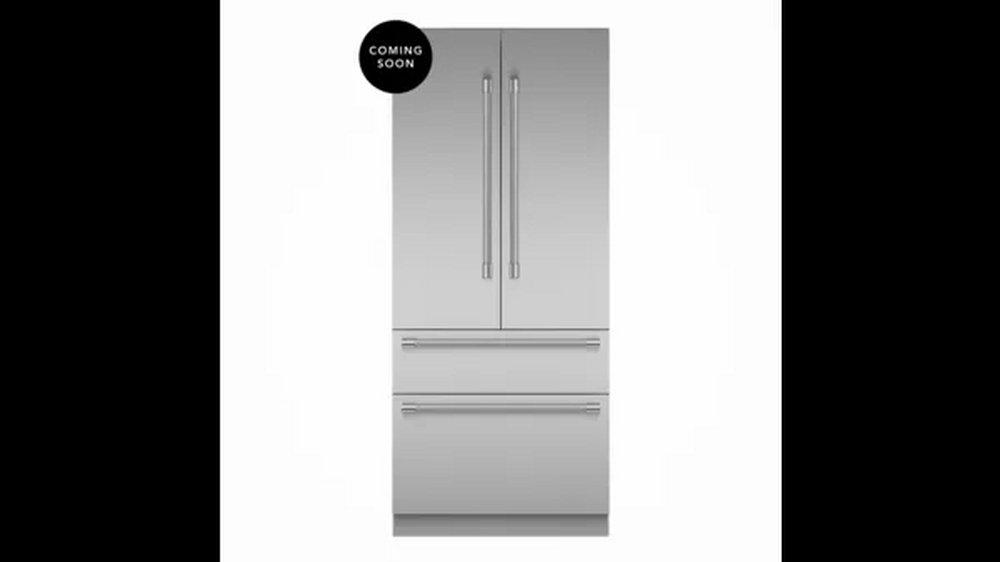 Thermador Stainless Steel 18.9 cu. ft. French Door and Full Refrigerator 