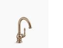 Single Handle Water Filter Faucet in Vibrant® Brushed Bronze