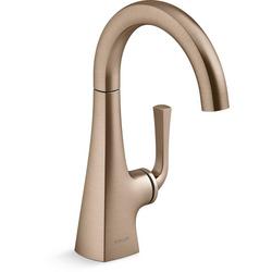 Single Handle Water Filter Faucet in Vibrant&reg; Brushed Bronze