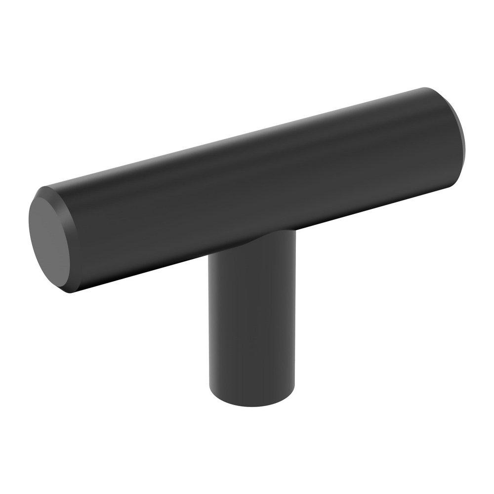 EVERYDAY MODERN 2 IN 51 MM LENGTH MATTE BLACK CABINET KNOB MABL 