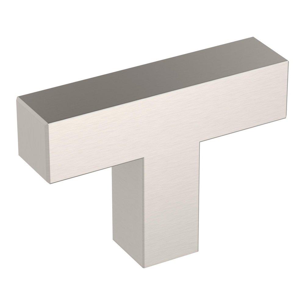 EVERYDAY MODERN 1-15/16 IN 49 MM LENGTH SATIN NICKEL CABINET KNOB SN 