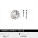 Amerock Polished Chrome 1-5/16 in. Round Knob 