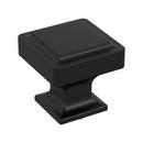 1-3/16 in. Cabinet Knob in Matte Black