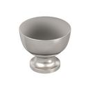 EVERYDAY TRANSITIONAL 1-1/4 IN 32 MM DIAMETER SATIN NICKEL CABINET KNOB SN 