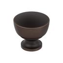 1-1/4 in. Cabinet Knob in Brushed Oil Rubbed Bronze