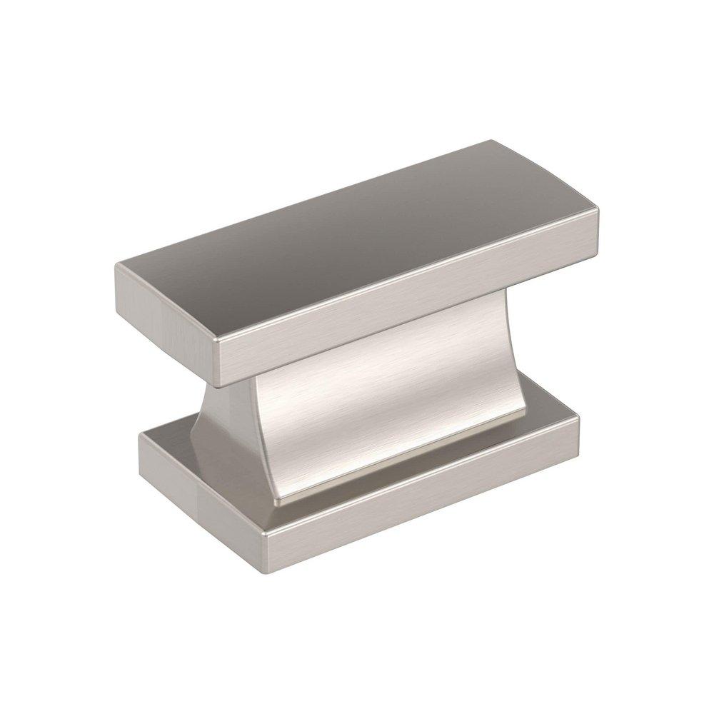 EVERYDAY TRANSITIONAL 1-7/16 IN 37 MM LENGTH SATIN NICKEL CABINET KNOB SN 