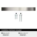 EVERYDAY MODERN 5-1/16 IN 128 MM CENTER-TO-CENTER SATIN NICKEL CABINET PULL SN 