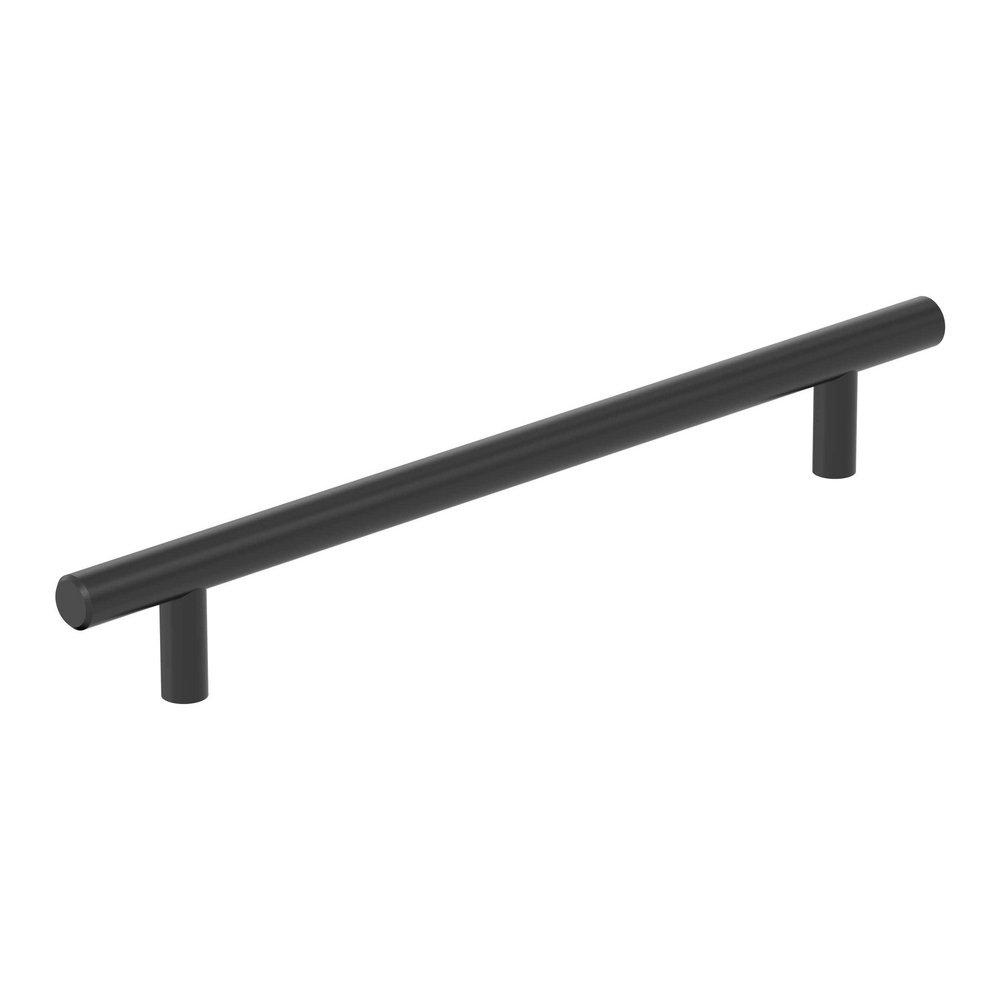 EVERYDAY MODERN 7-9/16 IN 192 MM CENTER-TO-CENTER MATTE BLACK CABINET PULL MABL 