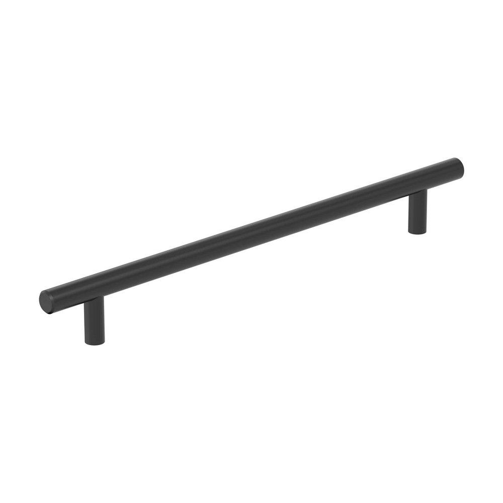 EVERYDAY MODERN 8-13/16 IN 224 MM CENTER-TO-CENTER MATTE BLACK CABINET PULL MABL 