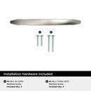 EVERYDAY MODERN 3-3/4 IN 96 MM CENTER-TO-CENTER SATIN NICKEL CABINET PULL SN 