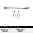 EVERYDAY MODERN 3-3/4 IN 96 MM CENTER-TO-CENTER POLISHED CHROME CABINET PULL CP 