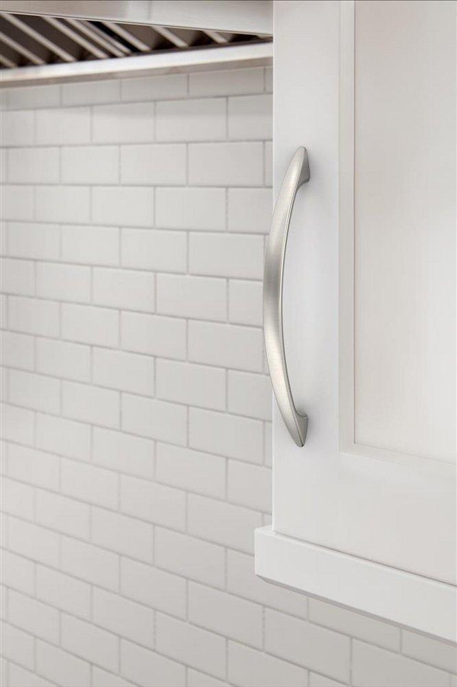 EVERYDAY MODERN 5-1/16 IN 128 MM CENTER-TO-CENTER SATIN NICKEL CABINET PULL SN 